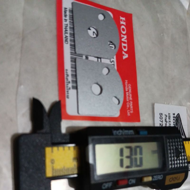 plat click step scoopy thailand (ganjelan step scoopy non original)