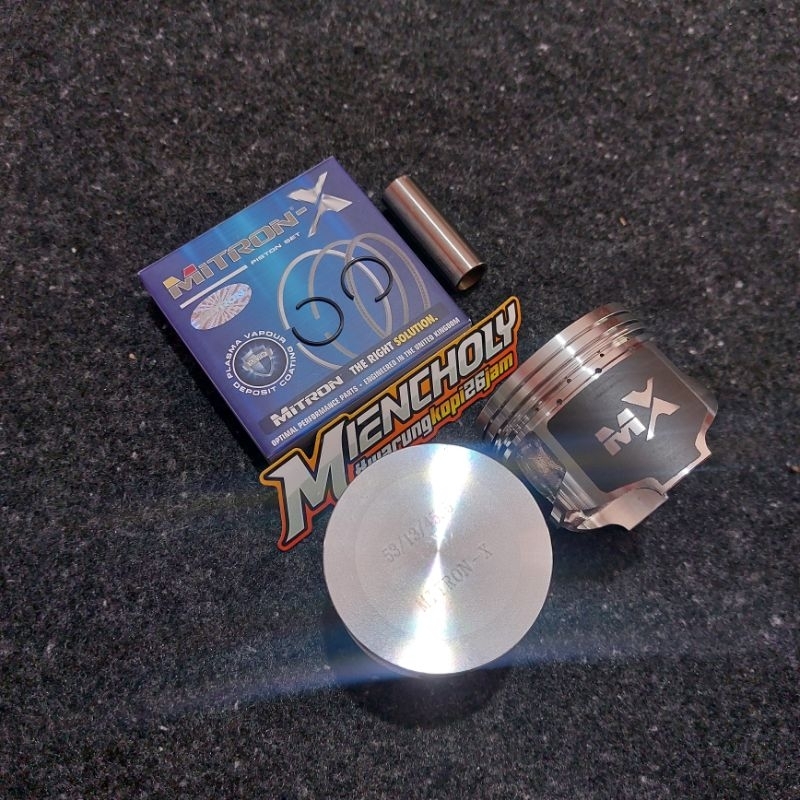 PISTON MITRON X 53 54 56 57 PIN 13 MM PISTON KIT MODEL KAZE KODE CD