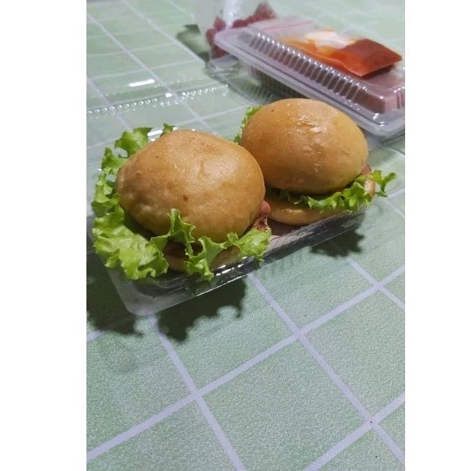 

Roti Burger Mini isi 10 | Kosong tanpa isian