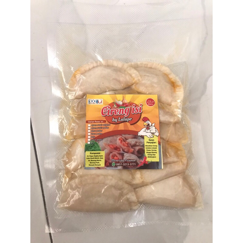 

cireng ayam suwir , cireng gendut , cireng hamil ,cemilan ,makanan ringan, cireng isi 12
