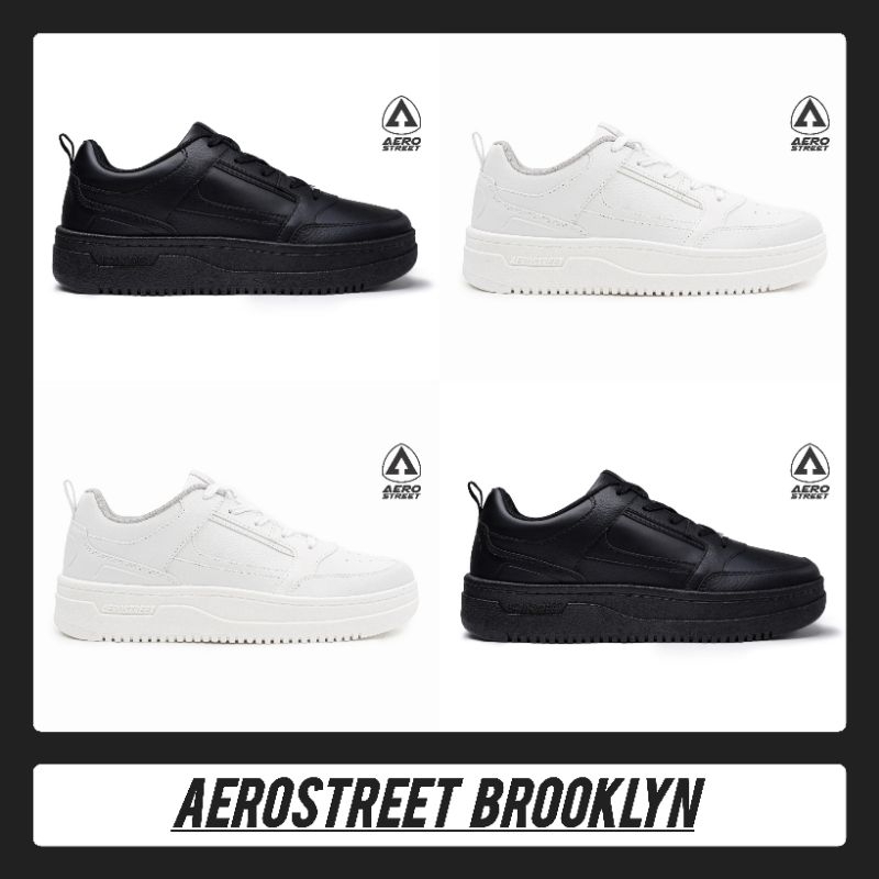 Aerostreet 37-44 Brooklyn | Brooklyn Hitam | Brooklyn Putih | Brooklyn All Black | Brooklyn Full Hit