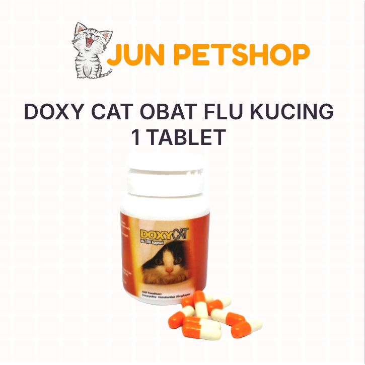 Doxy Cat Obat Flu Kucing - 1 Tablet