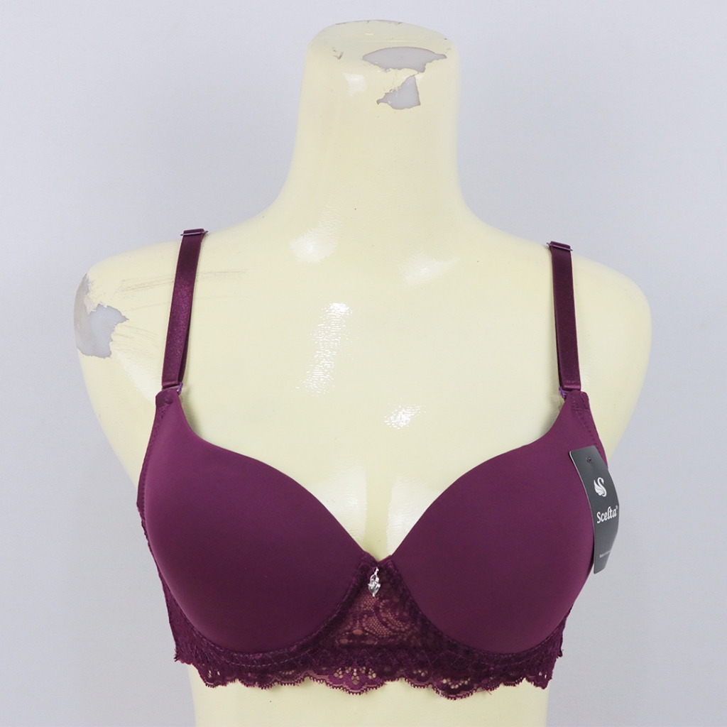 Scelta - Setelan Bra Kawat Renda Dan Celana Dalam Pakaian Dalam Wanita Berkawat Bh Sc 1834 Set thumbnail 2