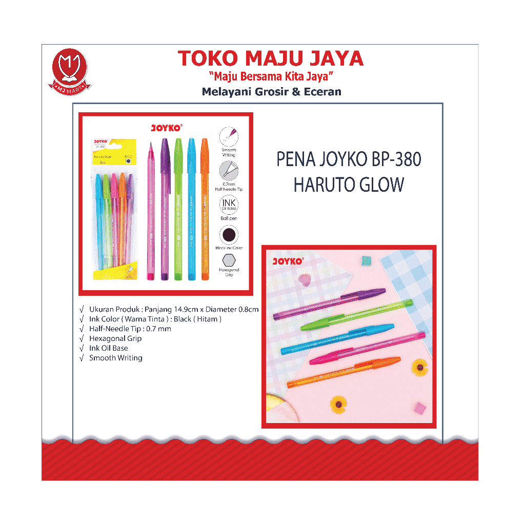 

PENA JOYKO BP-380 HARUTO GLOW