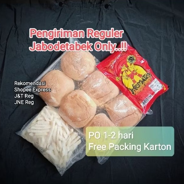 

Paket Burger Ekonomis dan Kentang 250g