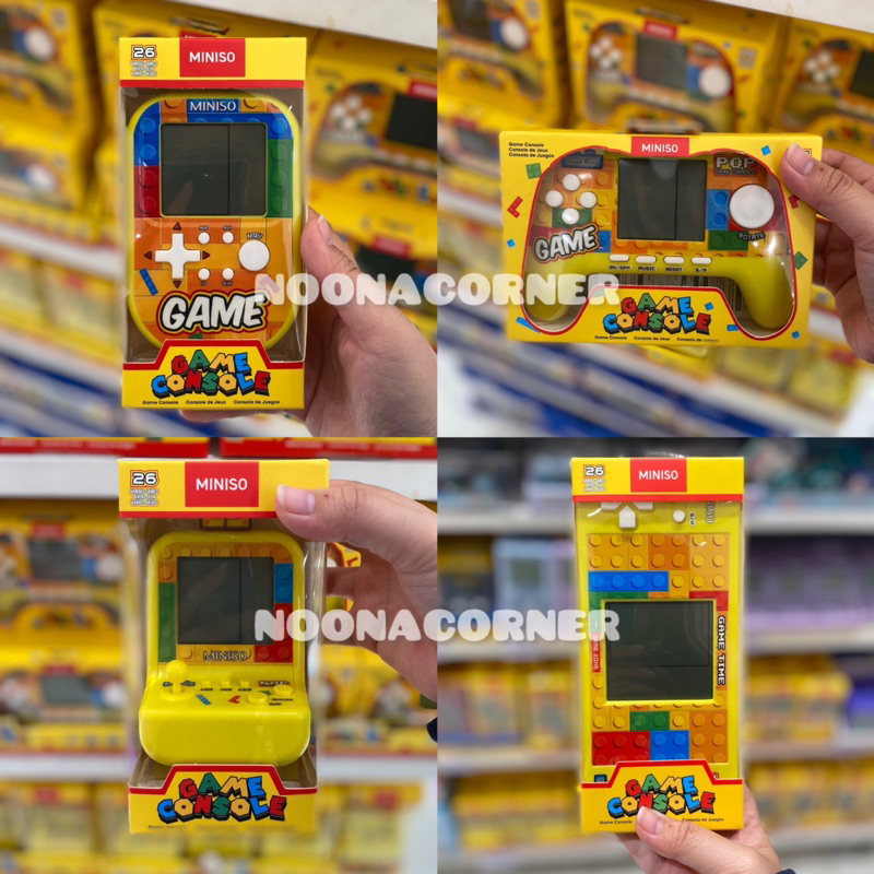 Miniso Toys ‼️ Game Console / Mainan Gameboy POP Toys Collections