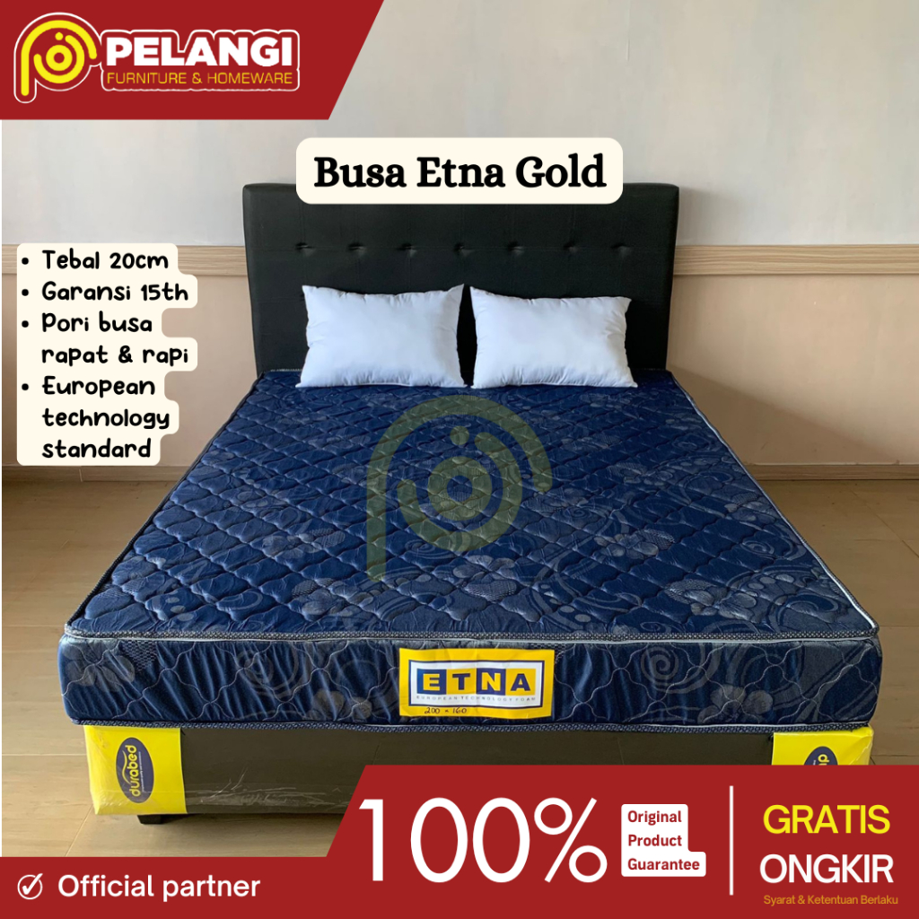 Kasur Busa Etna Gold | Kasur Busa | Busa | Tempat Tidur Busa | Busa Tempat Tidur | Busa Etna Gold