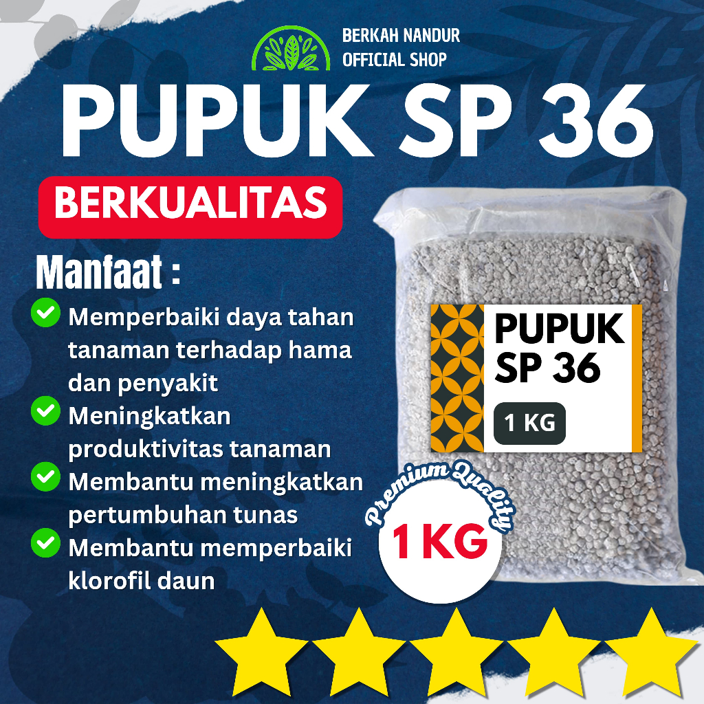 Pupuk SP36 1 kg Pupuk SP 36