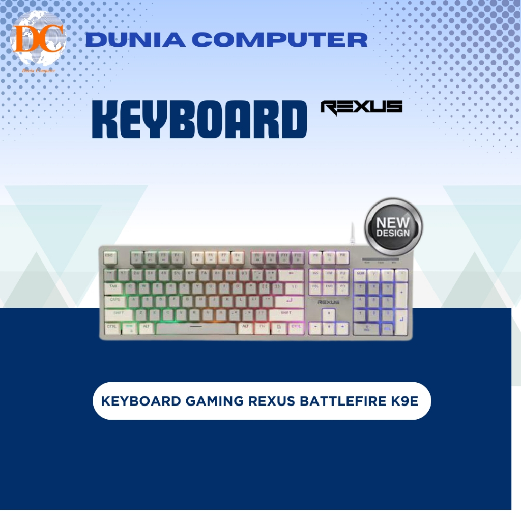 KEYBOARD REXUS BATTLEFIRE K9E