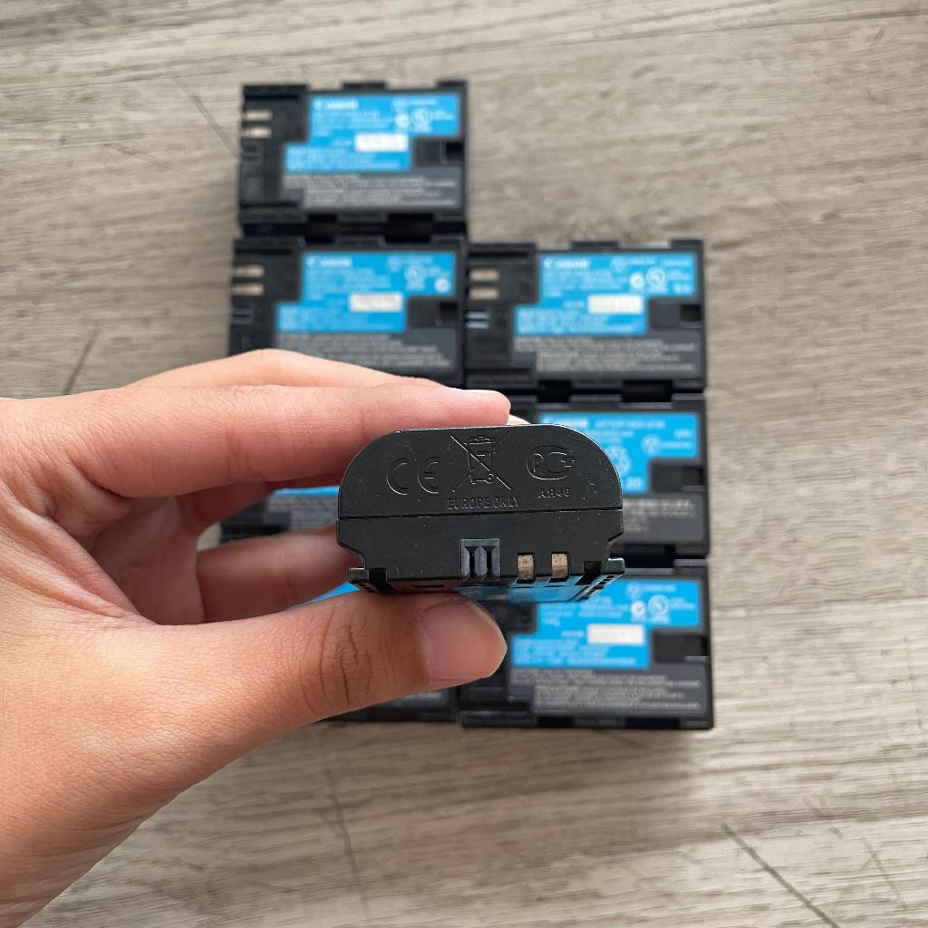 BATERAI CANON LP-E6 BATTERY CANON LP-E6 SECOND ORI CANON LP-E6 FOR CANON 60D 70D 80D 6D 80D 5D III