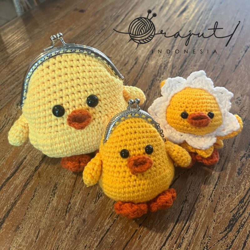 Gantungan Kunci Bebek (Purse Bebek)