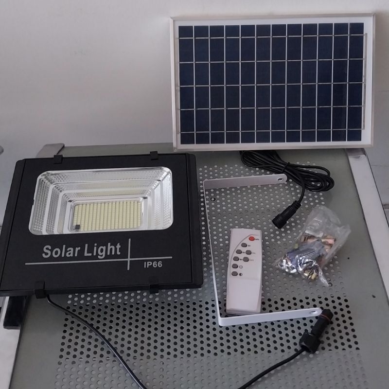 Lampu Taman Solar Cell 100Watt | Lampu Tenaga Matahari 100 Watt