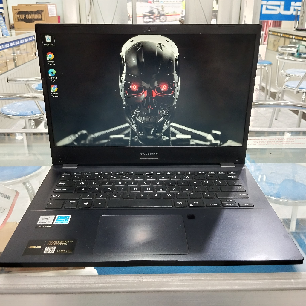 Asus Expertbook P2451F i3 gen 10 RAM 4GB SSD 256GB Layar 14in Slim Fingerprint Like New