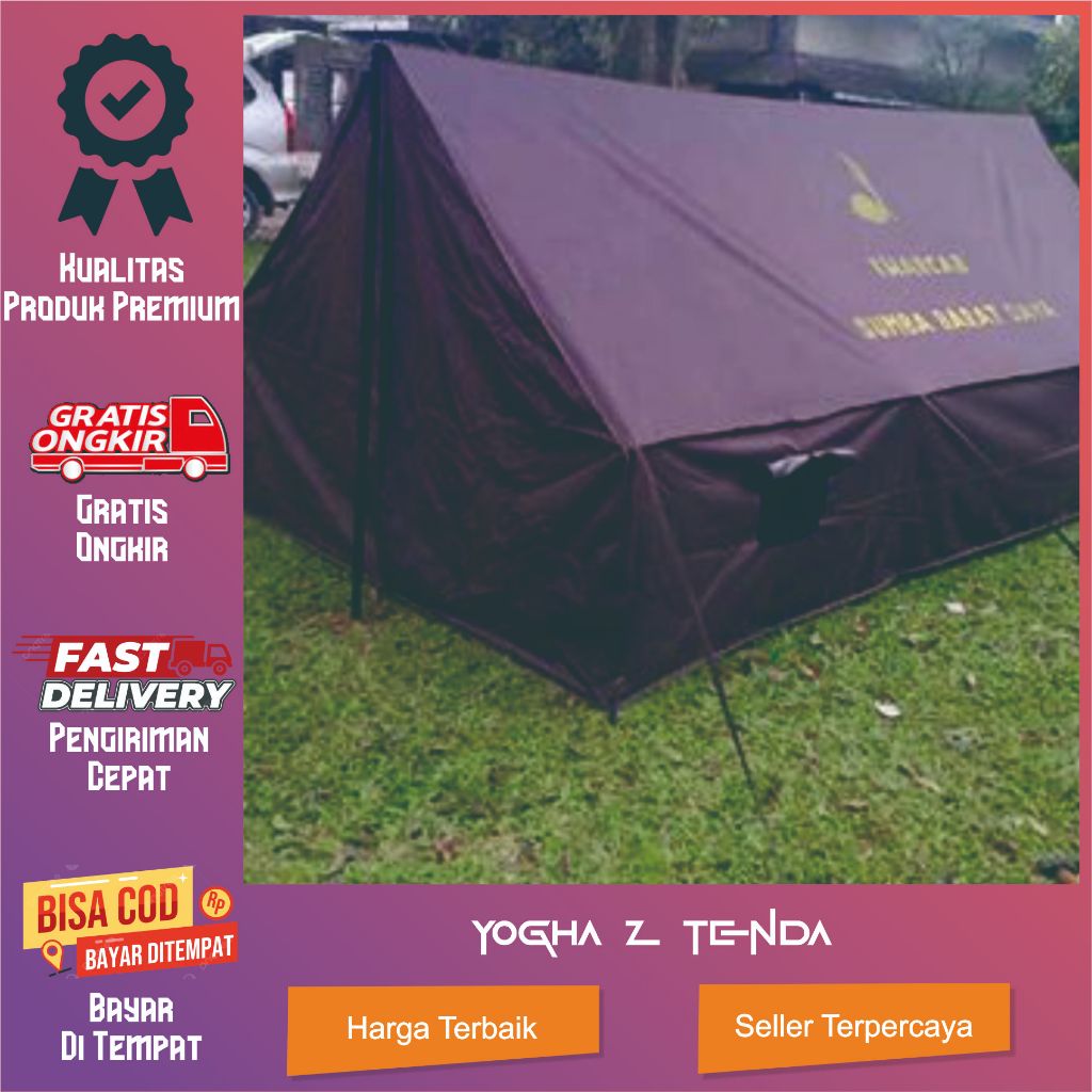 Tenda pramuka 3x4 D300 korea