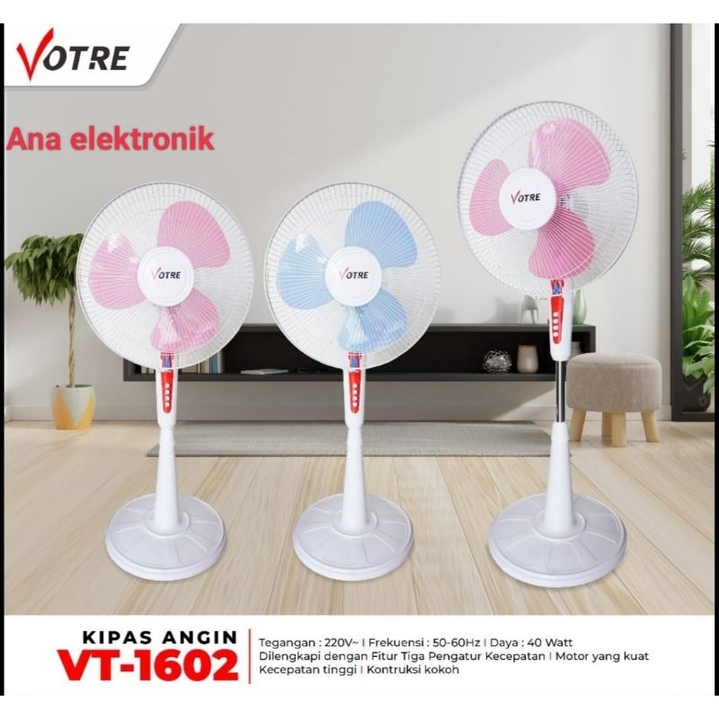 KIPAS ANGIN BERDIRI VOTRE 16"