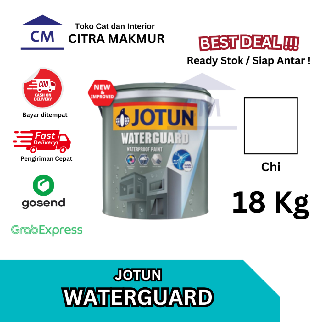 JOTUN WATERGUARD | Putih CHI (7236) - 18 Kg