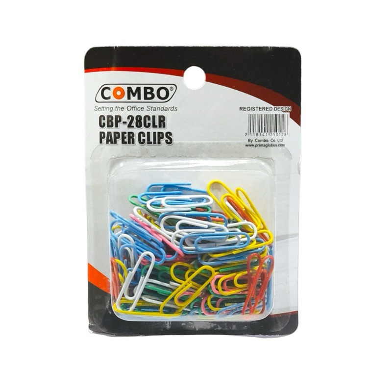 

Penjepit Kertas Warna warni / Paper Clip Kecil / Klip Kecil / Trigonal Paper Clip No 3 Colour Combo