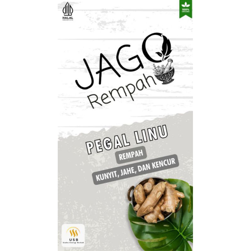 

Jago Pegal Linu Rempah Ramuan Jamu Racikan Herbal Obat Tradisional Pegel Sakit Kepala Vitalitas Stamina Pria Migrain Penambah Nafsu Makan JSR