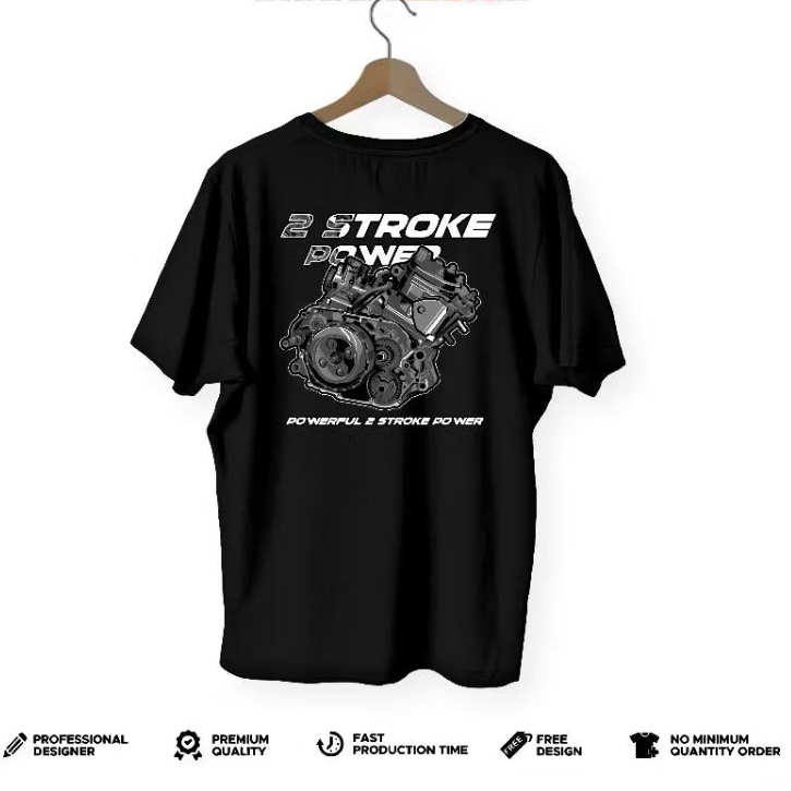 kaos 2Stroke Power Catton Combed