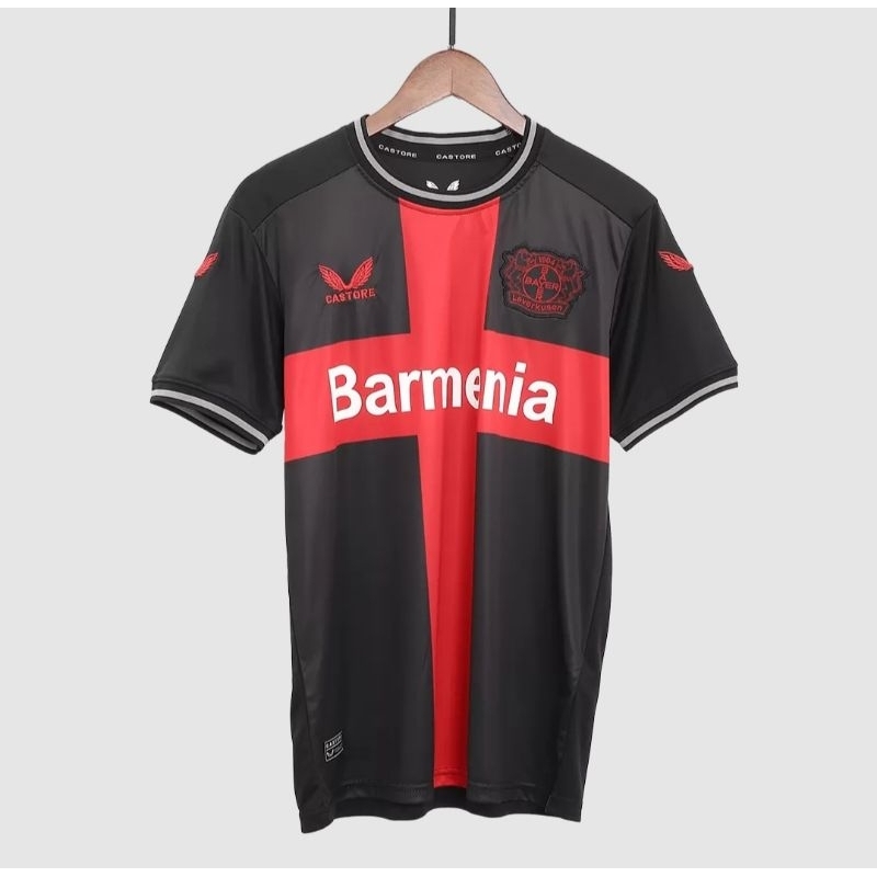jersey bola leverkusen home new season musim baru