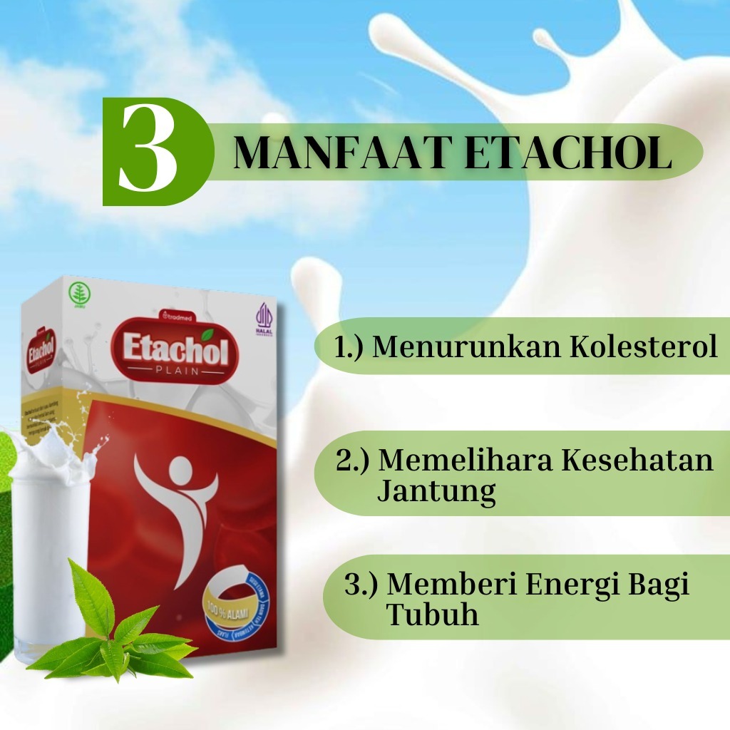 

SUSU KOLESTEROL - ETACHOL SUSU KAMBING ETAWA ATASI KOLESTEROL