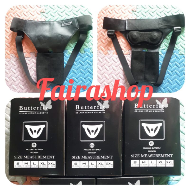 CELANA HERNIA MAGNETIK BUTTERFLY DEWASA PRIA WANITA