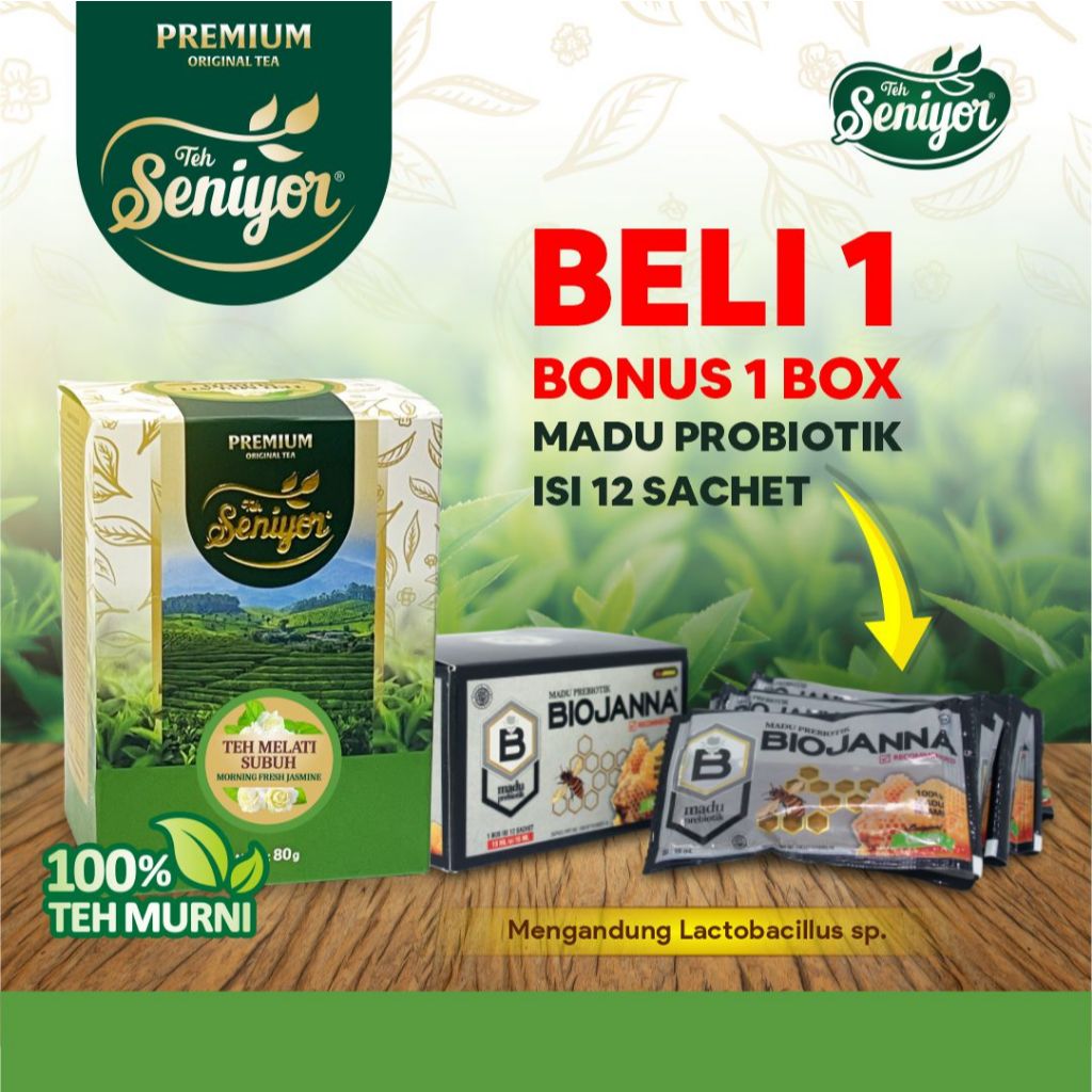 

TEH HIJAU GREEN TEA MELATI JASMINE PREMIUM ORIGINAL SOLO INDONESIA