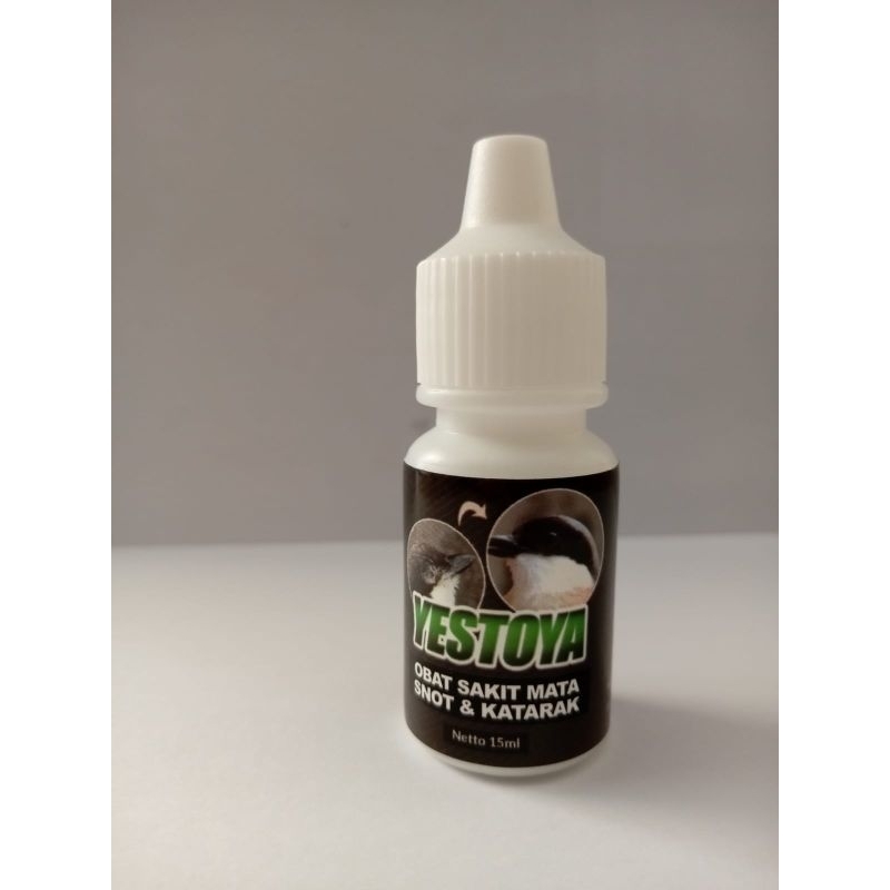 Yestoya Super Manjur Obat Snot Untuk Semua Jenis Burung Pentet Kacer Murai Lovebird Kepodang Kolibri