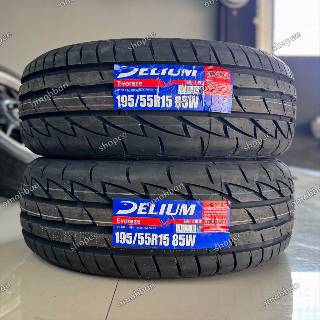Ban Mobil 195/55 R15 Delium Evoraze. Motif Semislick