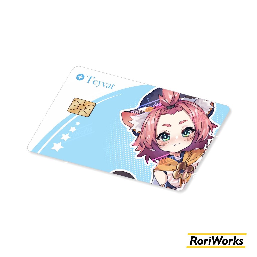 

Stiker Kartu - Diona | Genshin Impact | Garskin Debit Kredit Emoney Flazz