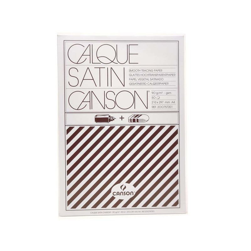 

Canson Satin Tracing Paper 50Sheets A4 90G