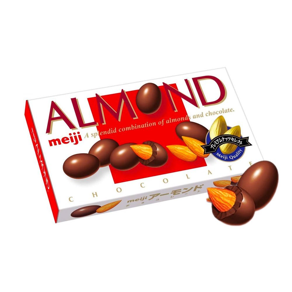 

MEIJI Chocolate Almonds Japan | Coklat Jepang | Snack Jepang | Coklat Japan | Almond Chocolate | Snack Japan |