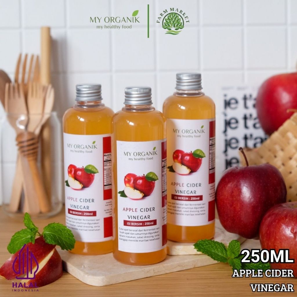 My Organik Paket Cuka Apel cider vinegar organic vinega cuka apel