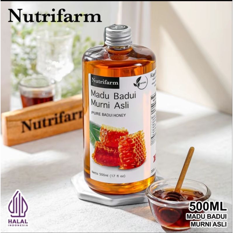 

NUTRIFARM MADU BADUI/MADU MANTAP/MADU ASLI/ 500 gr