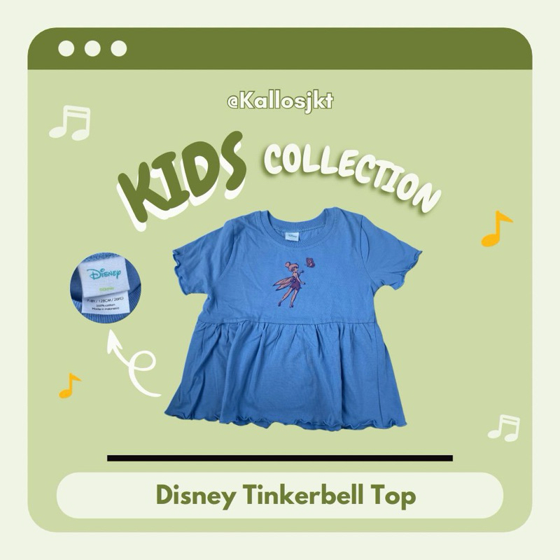 Disney tinkerbell top