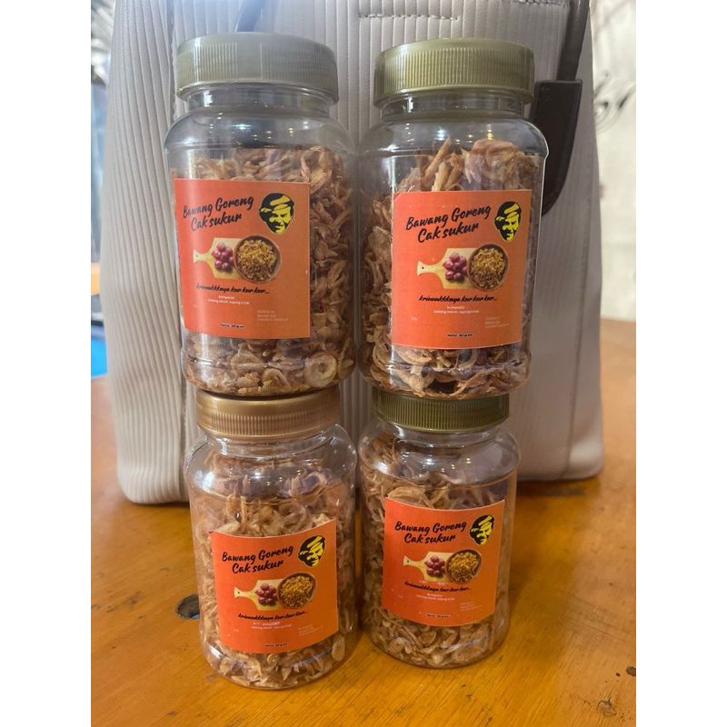 

PAKET 4 BAWANG GORENG CAK SUKUR