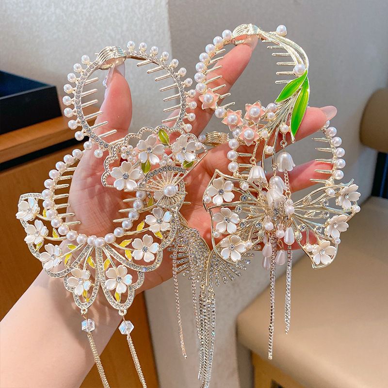 jepitan rambut  sanggul anak perempuan wanita dewasa premium import Korea