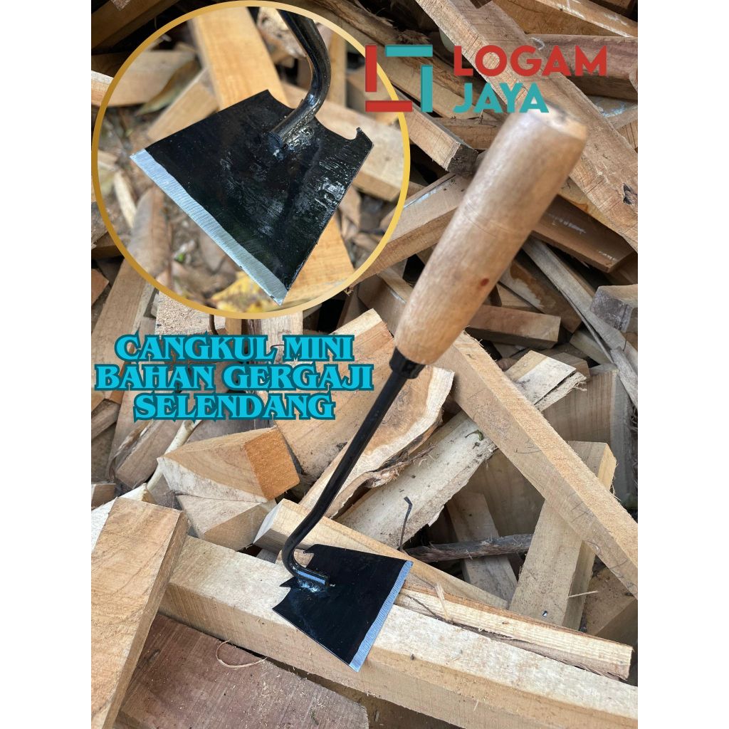 Cangkul kecil Bahan Gergaji Selendang Tajam/ Cangkul mini bahan baja Serbaguna
