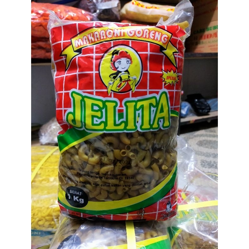 

MAKARONI MEKAR JELITA 1KG / PAKET MAKARONI BUMBU