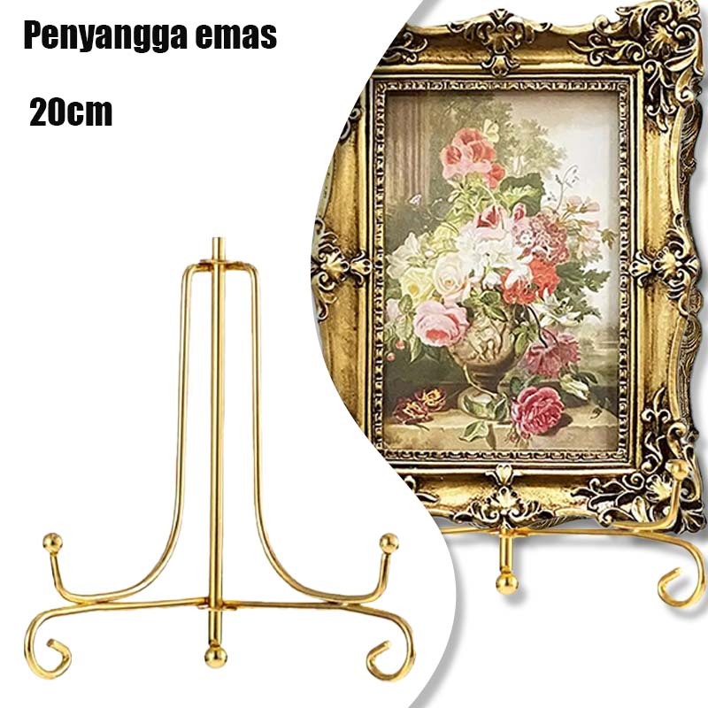 8inci Stand Piring Hias/Stand Holder Piring/Tatakan Piring Hias/Sandaran Piring Hias