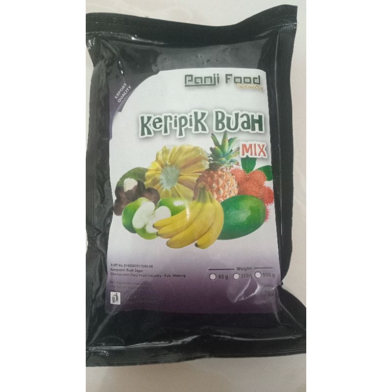 

keripik mix buah