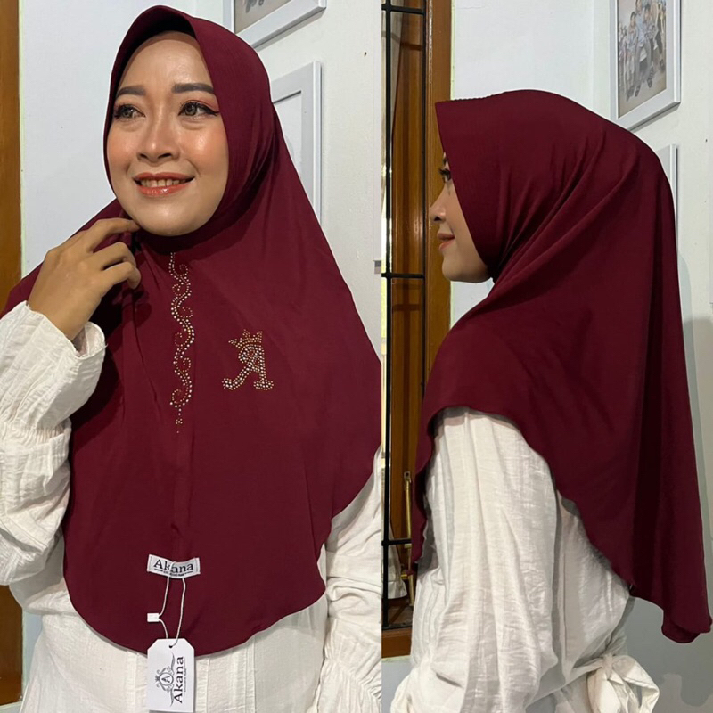 Hijab Instan Bergo Daily Premium Jilbab Payet TERBARU