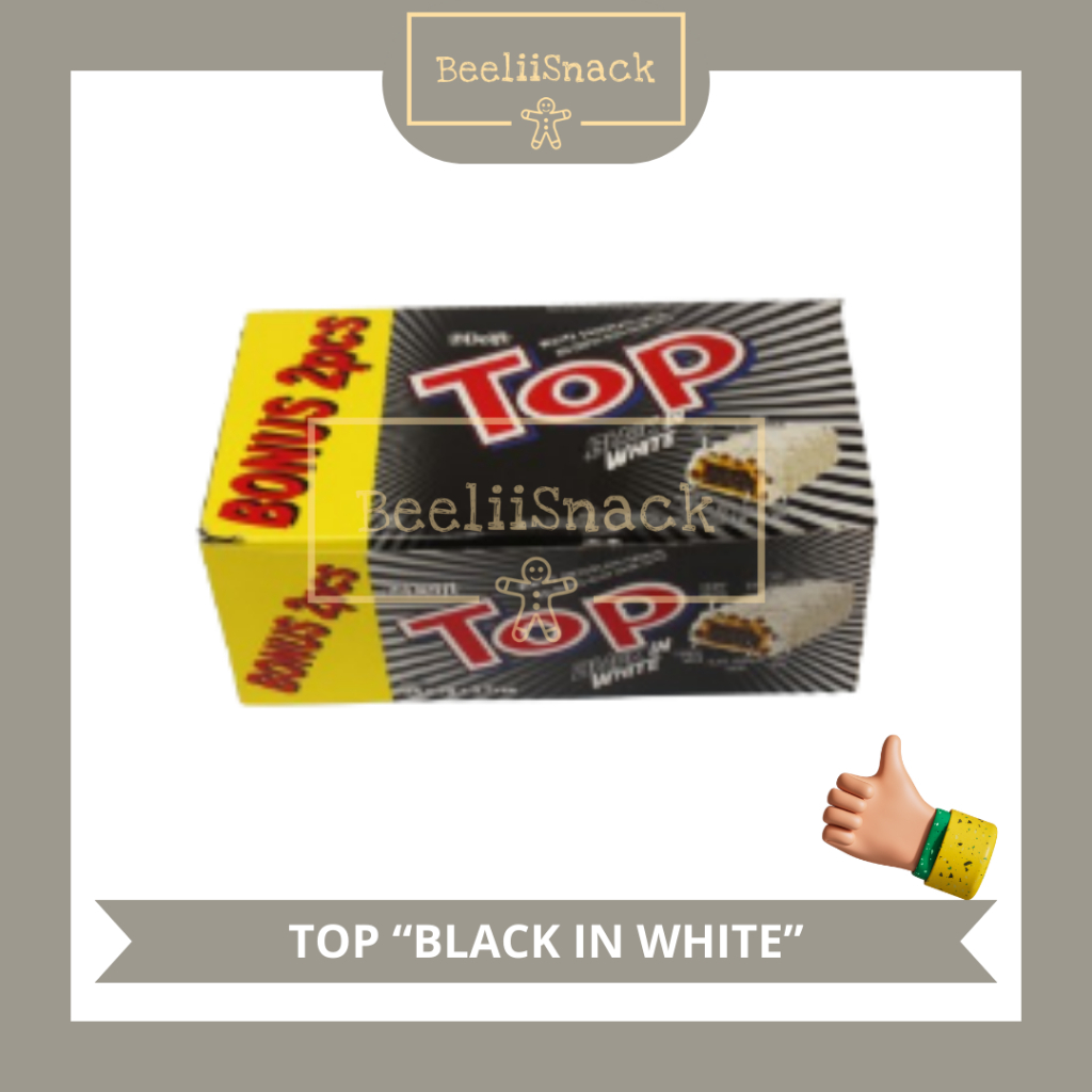 

Delfi Top Wafer - Black in White