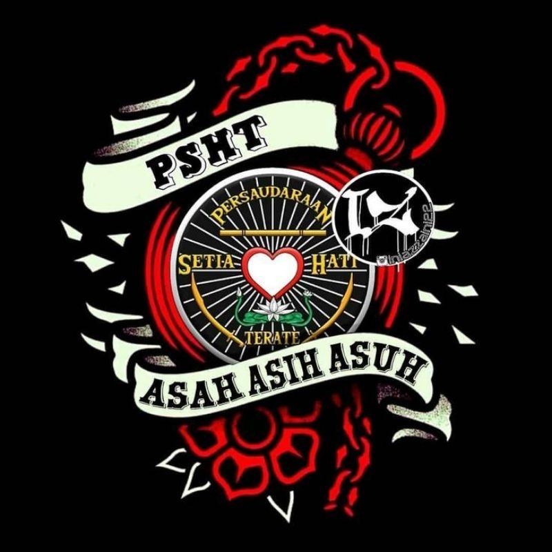 

STIKER ANTI AIR/STIKER LOGO PSHT PERSAUDARAAN SETIA HATI TERNATE