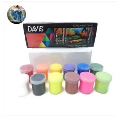 

Cat Poster Davis 12 Warna 22ml