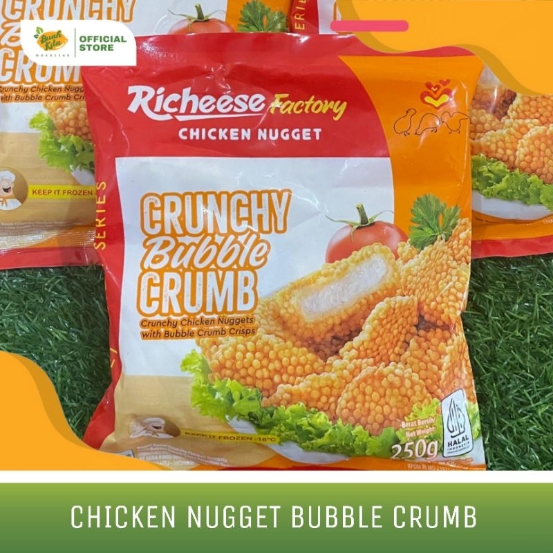 

CHICKEN NUGGET BUBBLE CRUMB KEMASAN BEKU