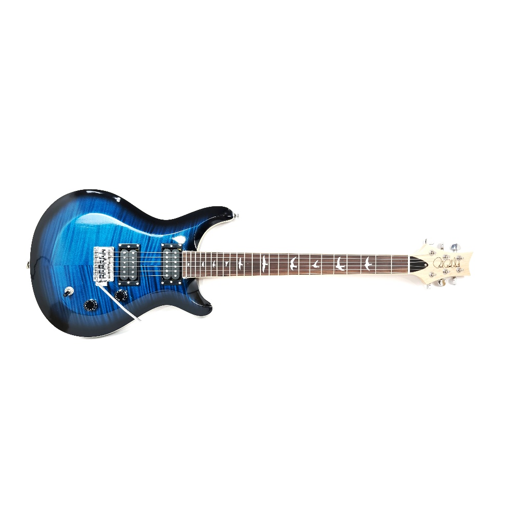 Gitar Elektrik Merk Paul Reed Smith PRS Tipe SE Paul's Myers Blue Listrik Bonus Tas dan Kabel Jack