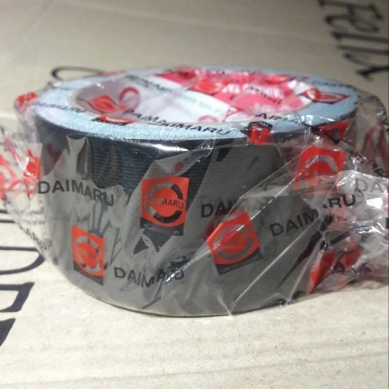 Lakban Daimaru Hitam 2 Inch / Lakban Kain Hitam Daimaru 48mm / Lakban Kain Daimaru Hitam 2 Inch / La