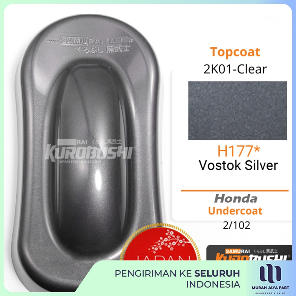 PERAK VOSTOK H177 VOSTOK SILVER HONDA SAMURAI PAINT