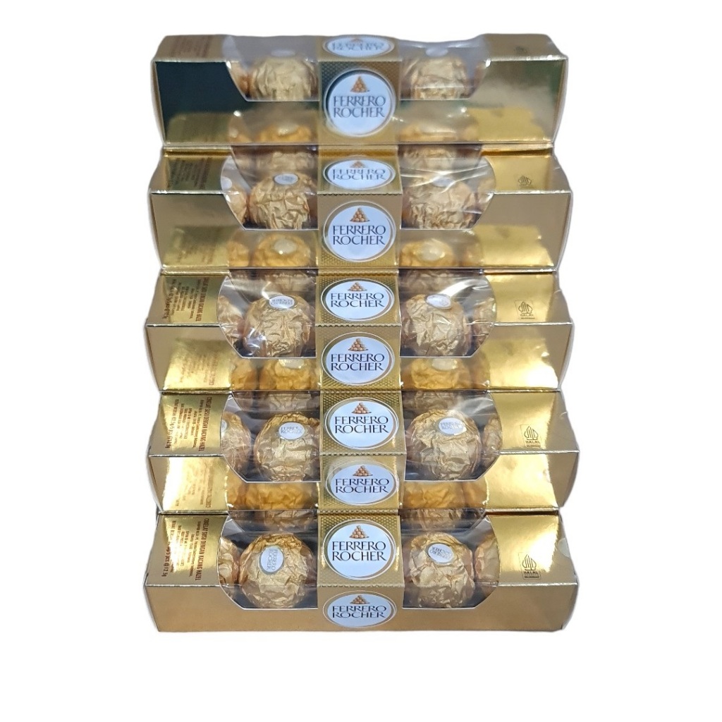 

Coklat Cokelat Ferrero Ferero Rocher Chocolate Isi 5 T5 (Pack)